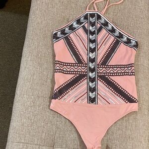 Express Blush Pink Bodysuit